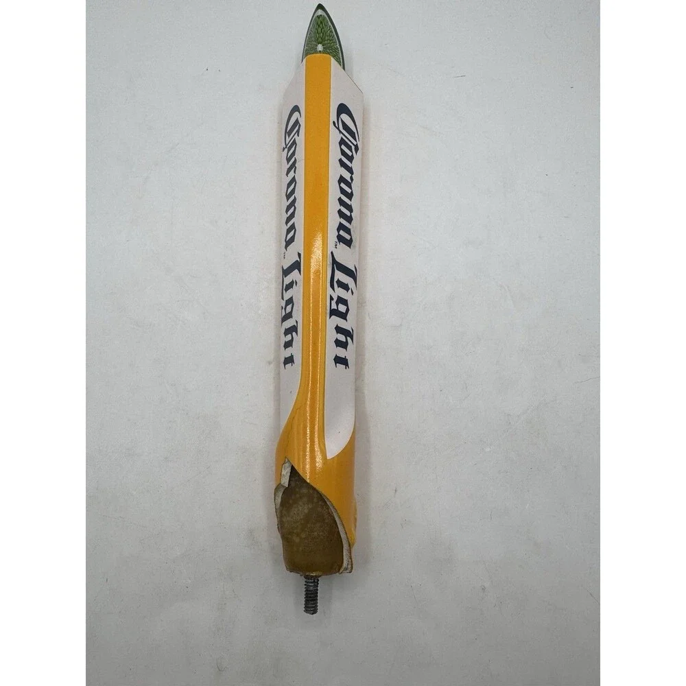 Broken Corona Light Beer Tap Handle With Lime Wedge Top